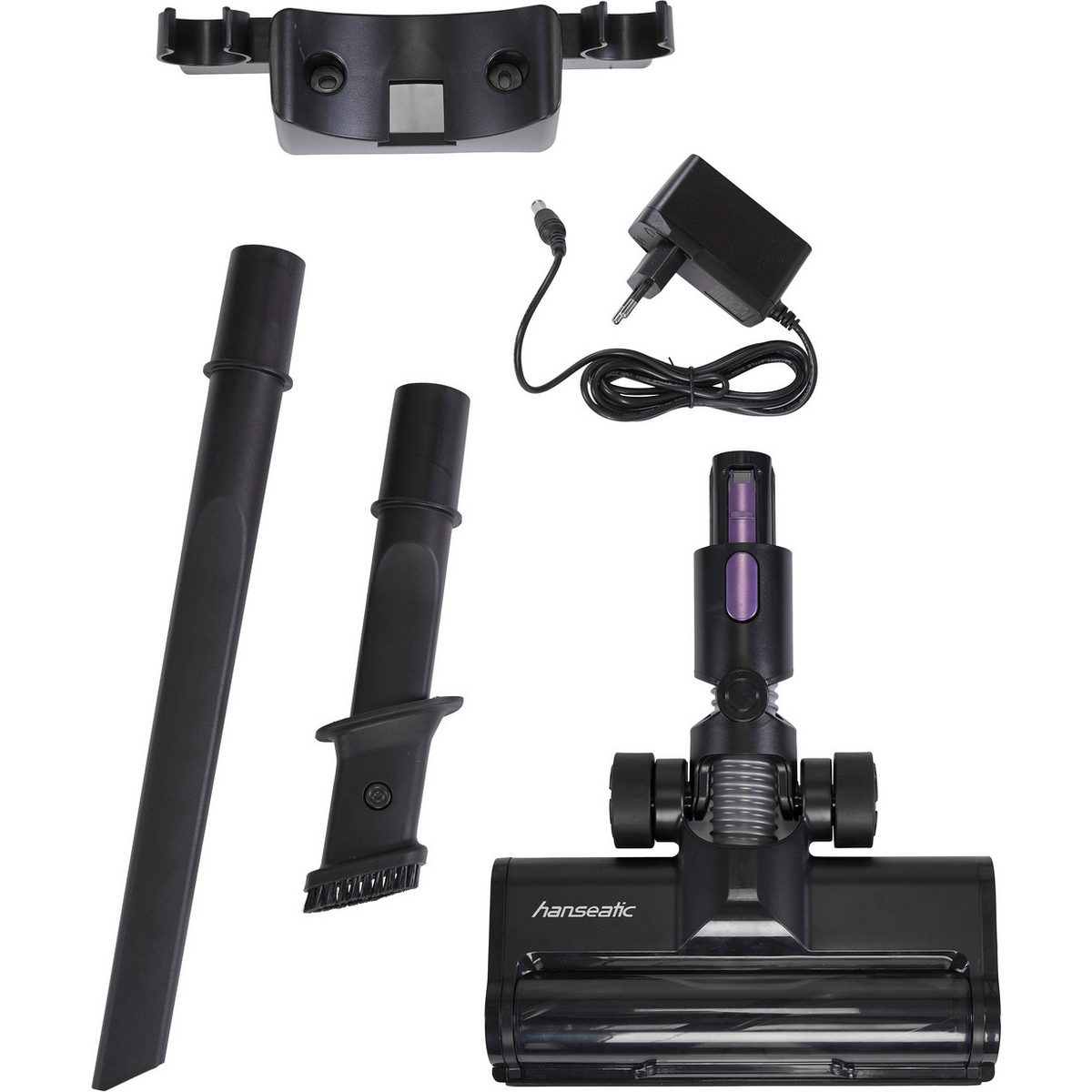 Hanseatic Akku-Bodenstaubsauger HVS330700VBCJ inkl. Turbobürste, Wandhalterung, 700 ml Staubkapazität, 330 W, beutellos, inkl. 3 Jahre Herstellergarantie – Bild 5